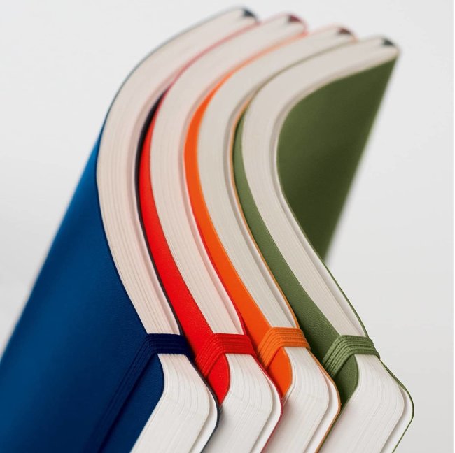 Записная книжка Leuchtturm Pocket A6 (в точку), 123 стр., мягкая обложка, черная