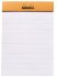 Блокнот Rhodia Basics №11, A7, линейка, 80 г, оранжевый
