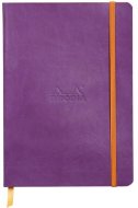 Записная книжка Rhodiarama в мягкой обложке, A5, точка, 90 г, Purple фиолетовый