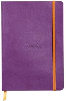 Записная книжка Rhodiarama в мягкой обложке, A5, точка, 90 г, Purple фиолетовый Записная книжка Rhodiarama в мягкой обложке, A5, точка, 90 г, Purple фиолетовый