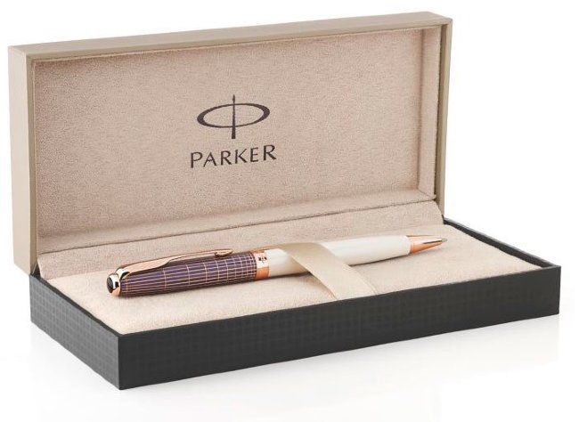 Ручка шариковая Parker Sonnet K536 Contort Purple Cisele Ручка шариковая Parker Sonnet K536 Contort Purple Cisele
