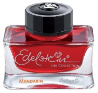 Флакон с чернилами для ручек перьевых Pelikan Edelstein EIO Mandarin, оранжевые чернила 50 мл