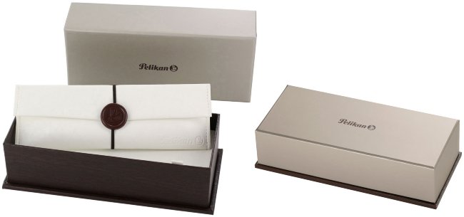 Перьевая ручка Pelikan Souveraen M 1000, Black, перо EF, подарочная коробка Перьевая ручка Pelikan Souveraen M 1000, Black, перо EF, подарочная коробка
