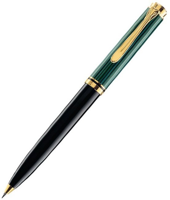 Ручка шариковая Pelikan Souveraen K 600, черный/зеленый, подарочная коробка Ручка шариковая Pelikan Souveraen K 600, черный/зеленый, подарочная коробка