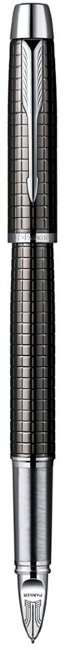 Ручка-5й пишущий узел Parker IM Premium F522, Deep Gun Metal Chiselled CT