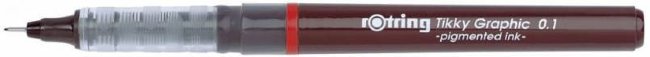 Набор ручек капиллярных Rotring Tikky Graphic 11904780 черные чернила