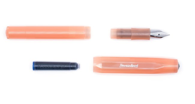 Ручка перьевая Frosted Sport Soft Mandarin пластиковый корпус Ручка перьевая Frosted Sport Soft Mandarin пластиковый корпус