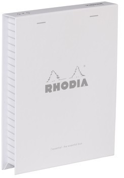Набор Rhodia (блокноты + карандаши), белый Набор Rhodia (блокноты + карандаши), белый