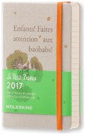 Ежедневник Moleskine LE PETIT PRINCE DAILY PC, A6, светло-серый