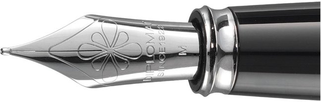 Перьевая ручка Diplomat Excellence A Black Lacquer M Перьевая ручка Diplomat Excellence A Black Lacquer M