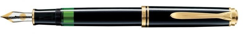 Перьевая ручка Pelikan Souveran M 400, Black GT