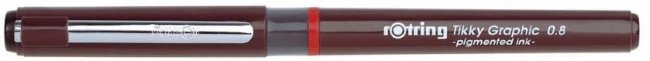 Набор ручек капиллярных Rotring Tikky Graphic 1904811 черные чернила Набор ручек капиллярных Rotring Tikky Graphic 1904811 черные чернила