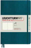 Записная книжка Leuchtturm А5 (в точку), 123 стр., мягкая обложка, тихоокеански-зеленая