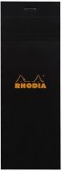 Блокнот Rhodia Basics №8, 7,4х21, клетка, 80 г, черный