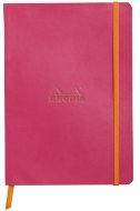 Записная книжка Rhodiarama в мягкой обложке, A5, точка, 90 г, Raspberry малиновый