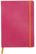 Записная книжка Rhodiarama в мягкой обложке, A5, точка, 90 г, Raspberry малиновый