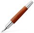 Перьевая ручка Graf von Faber-Castell E-motion Birnbaum, светло-коричневый, EF