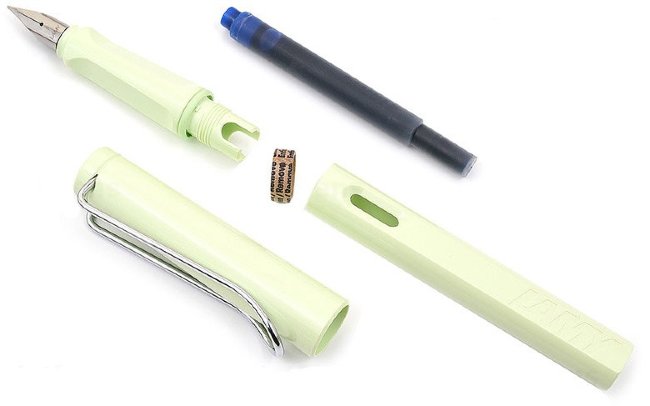 Перьевая ручка Lamy safari Pastel Mint Glaze Special Edition 2019 Перьевая ручка Lamy safari Pastel Mint Glaze Special Edition 2019