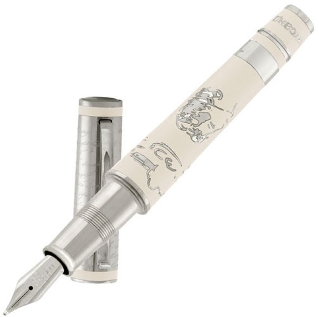 Ручка перьевая Omas Silver «PUSKIN» Ручка перьевая Omas Silver «PUSKIN»