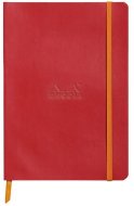 Записная книжка Rhodiarama в мягкой обложке, A5, точка, 90 г, Poppy красный