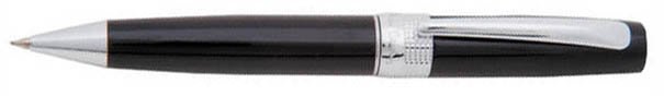 Шариковая ручка Pierre Cardin Monarque черный лак, хром