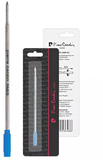 Стержень для шариковой ручки Pierre Cardin класса Economy, синий Стержень для шариковой ручки Pierre Cardin класса Economy, синий