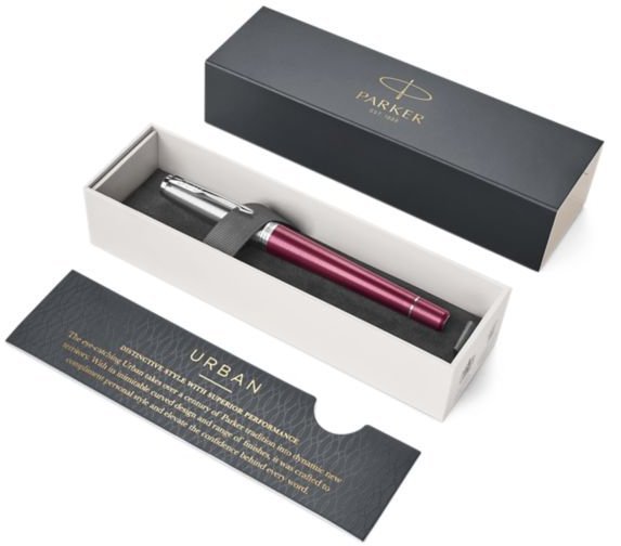 Ручка-роллер Parker Urban 2016 Premium Dark Purple CT, T310 Ручка-роллер Parker Urban 2016 Premium Dark Purple CT, T310