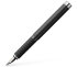 Перьевая ручка Graf von Faber-Castell Basic Black, M, натуральная кожа