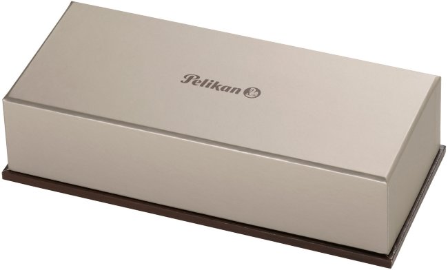 Ручка шариковая Pelikan Souveraen Stresemann K 405 антрацитовый, подарочная коробка Ручка шариковая Pelikan Souveraen Stresemann K 405 антрацитовый, подарочная коробка