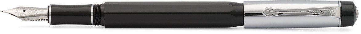 Ручка перьевая ELITE B 1.1мм черный корпус с хромированными вставками