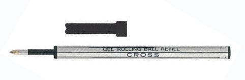 Стержень для ручки-роллера Cross стандартный, средний, черный