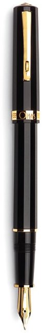 Ручка перьевая Omas Milord Black Dorato Ручка перьевая Omas Milord Black Dorato
