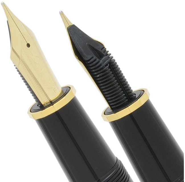 Ручка перьевая Omas Milord Black Dorato Ручка перьевая Omas Milord Black Dorato