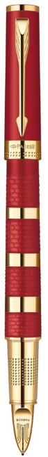 Ручка-5й пишущий узел Parker Ingenuity L F503 Ring Red & Metal GT