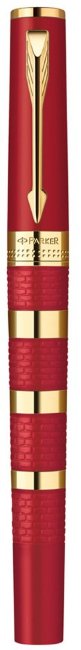 Ручка-5й пишущий узел Parker Ingenuity L F503 Ring Red & Metal GT