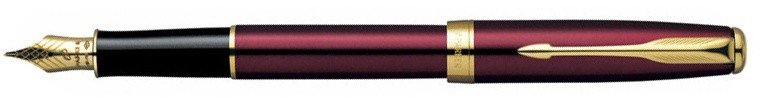 Перьевая ручка Parker Sonnet F539, Laque Red GT