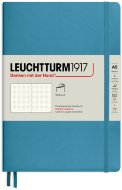 Записная книжка Leuchtturm А5 (в точку), 123 стр., мягкая обложка, нордически-синяя