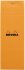 Блокнот Rhodia Basics №8, 7,4х21, клетка, 80 г, оранжевый