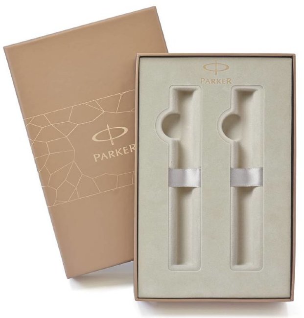 Подарочный набор Parker IM Metal FT223 (ручка перьевая, роллер) Подарочный набор Parker IM Metal FT223 (ручка перьевая, роллер)
