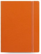 Тетрадь Filofax CLASSIC BRIGHT A5 PU 56л линейка, съемные листы, спираль двойная, оранжевый