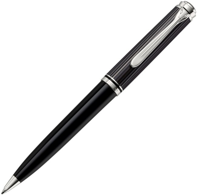 Ручка шариковая Pelikan Souveraen Stresemann K 805 антрацитовый , подарочная коробка Ручка шариковая Pelikan Souveraen Stresemann K 805 антрацитовый , подарочная коробка