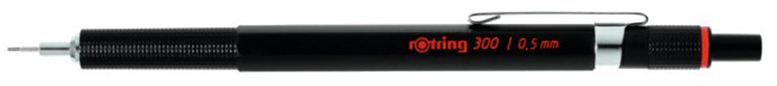 Карандаш механический Rotring 300 1904726 0.5мм черный