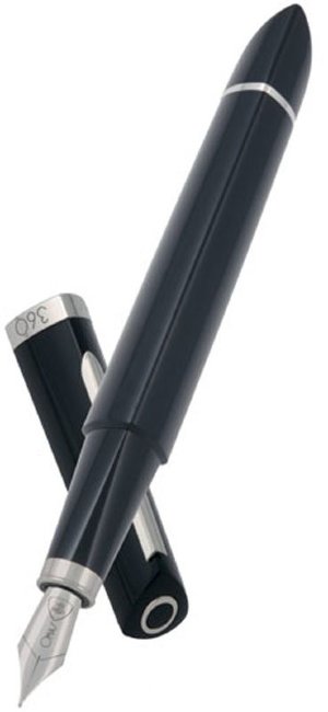 Ручка перьевая Omas 360 New 2007 Black Ручка перьевая Omas 360 New 2007 Black