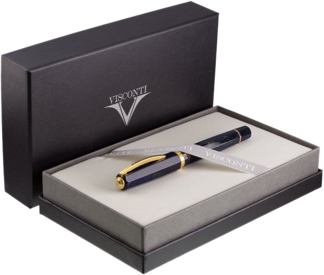 Перьевая ручка Visconti Medici Golden Blue Перьевая ручка Visconti Medici Golden Blue