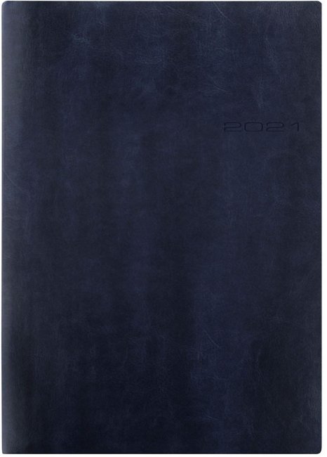 Еженедельник Letts LECASSA A4 мягкая обложка, синий