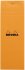 Блокнот Rhodia Basics №8, 7,4х21, линейка, 80 г, оранжевый