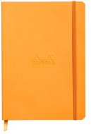 Записная книжка Rhodiarama в мягкой обложке, A5, точка, 90 г, Orange светло-оранжевый
