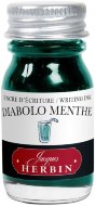 Чернила в банке Herbin, 10 мл, Diabolo menthe Бирюзовый