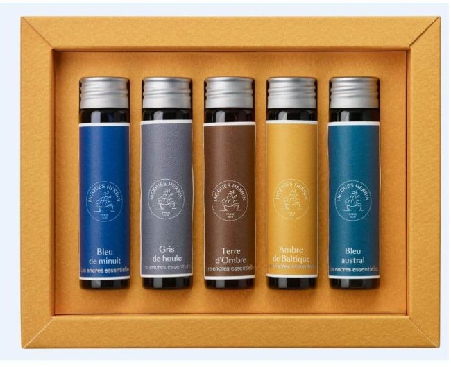 Набор чернил Herbin Prestige Lunares, 5х15 мл Набор чернил Herbin Prestige Lunares, 5х15 мл