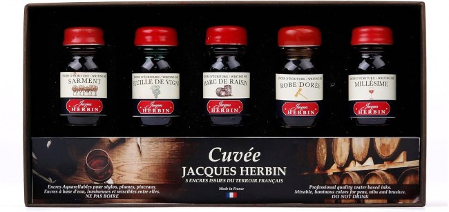 Набор чернил Herbin "Виноделие", 5х10 мл